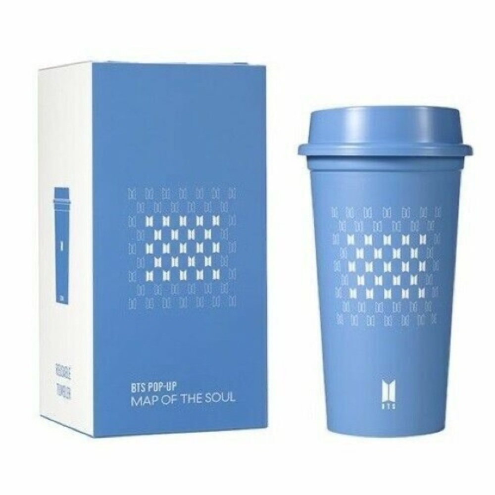 BTS pop up merch Map of the Soul reusable tumbler